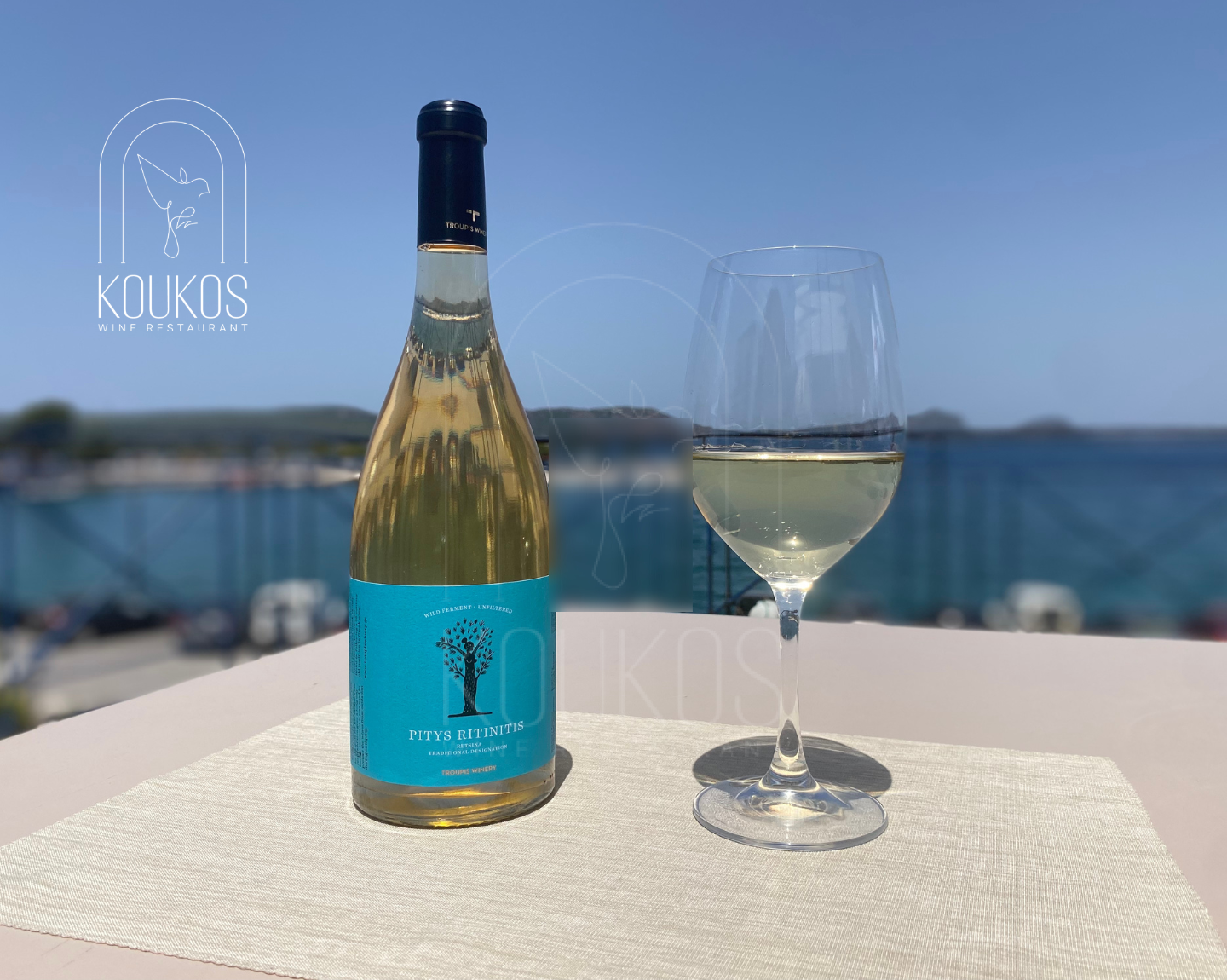 PITYS RITINITIS-koukos Restaurant Weinkarte