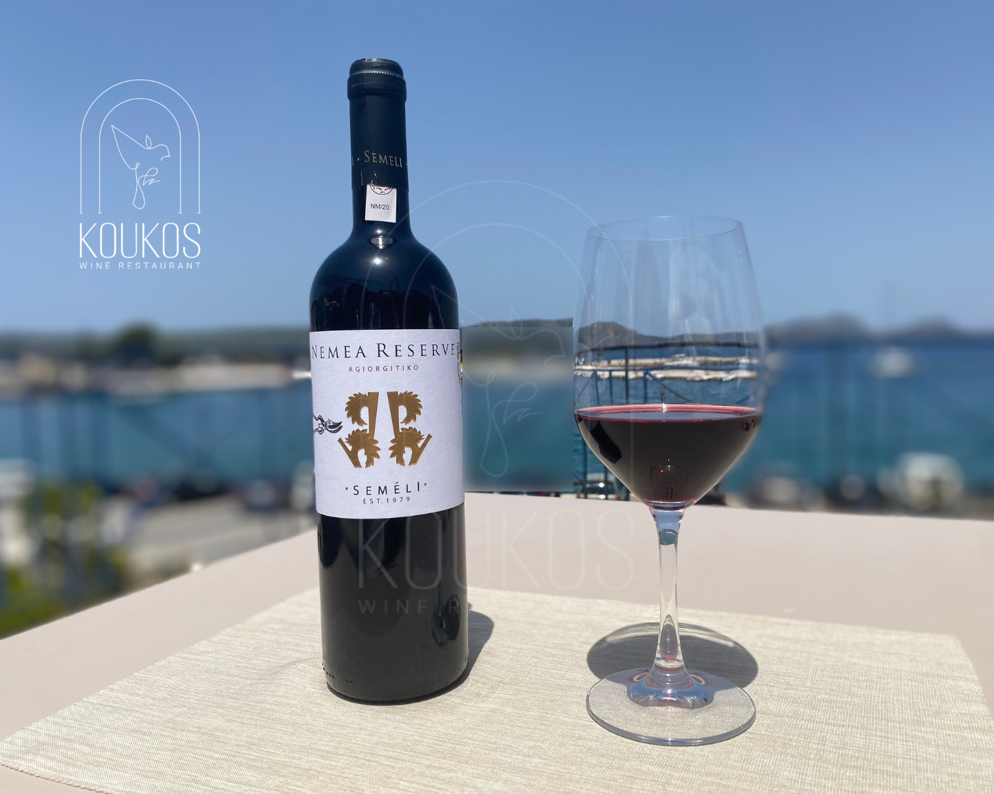 SEMELI-koukos restaurant wine list