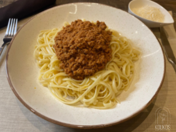 koukos Weinrestaurant Spaghetti Bolognese